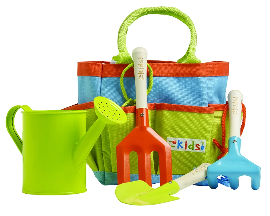 Set sac de jardinage pour enfants Briers Kids avec 3 outils et arrosoir