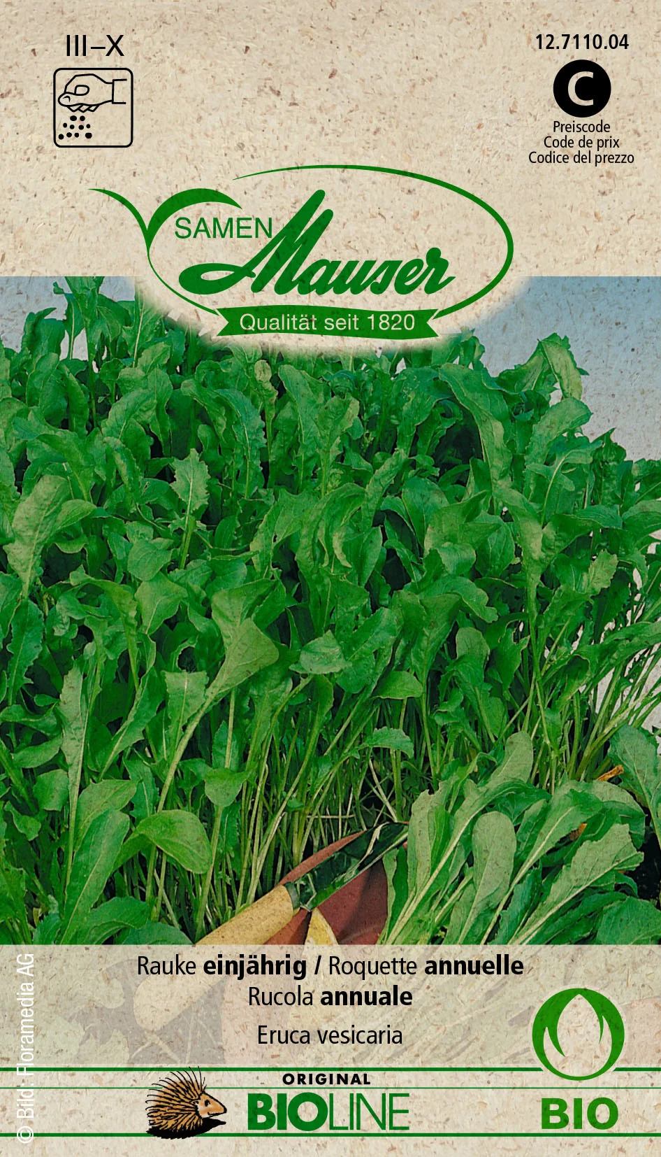 Bourgeon Bio Roquette annuelle