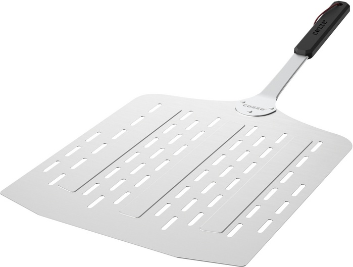 Perforierte Pizzaschaufel aus Aluminium - 35 cm x 40 cm