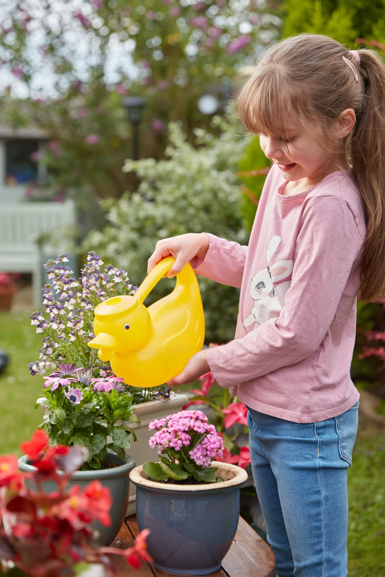 Arrosoir pour enfants canard, jaune
