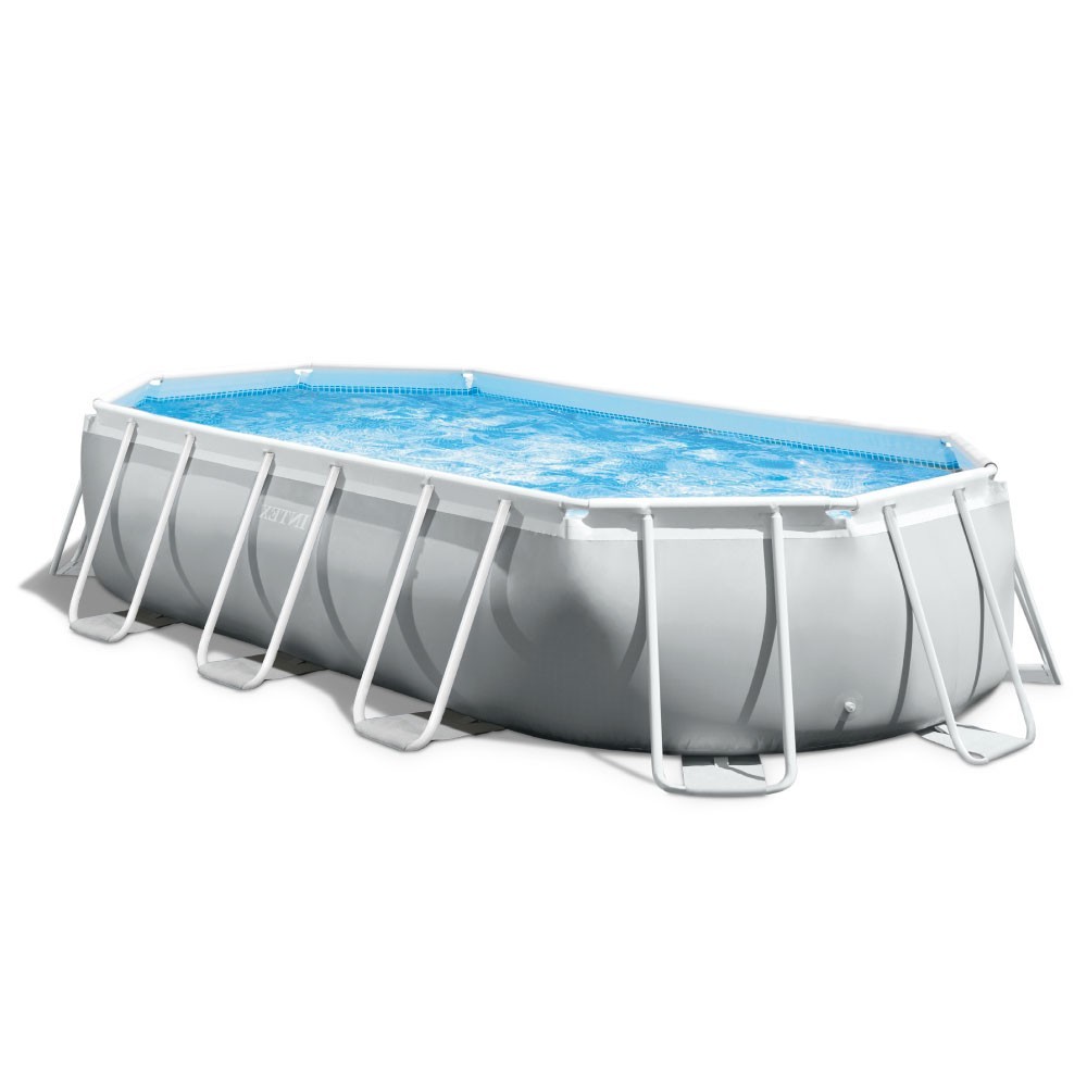 Ovaler Prism Frame Pool - 6,10m x 3,05m x 1,22m