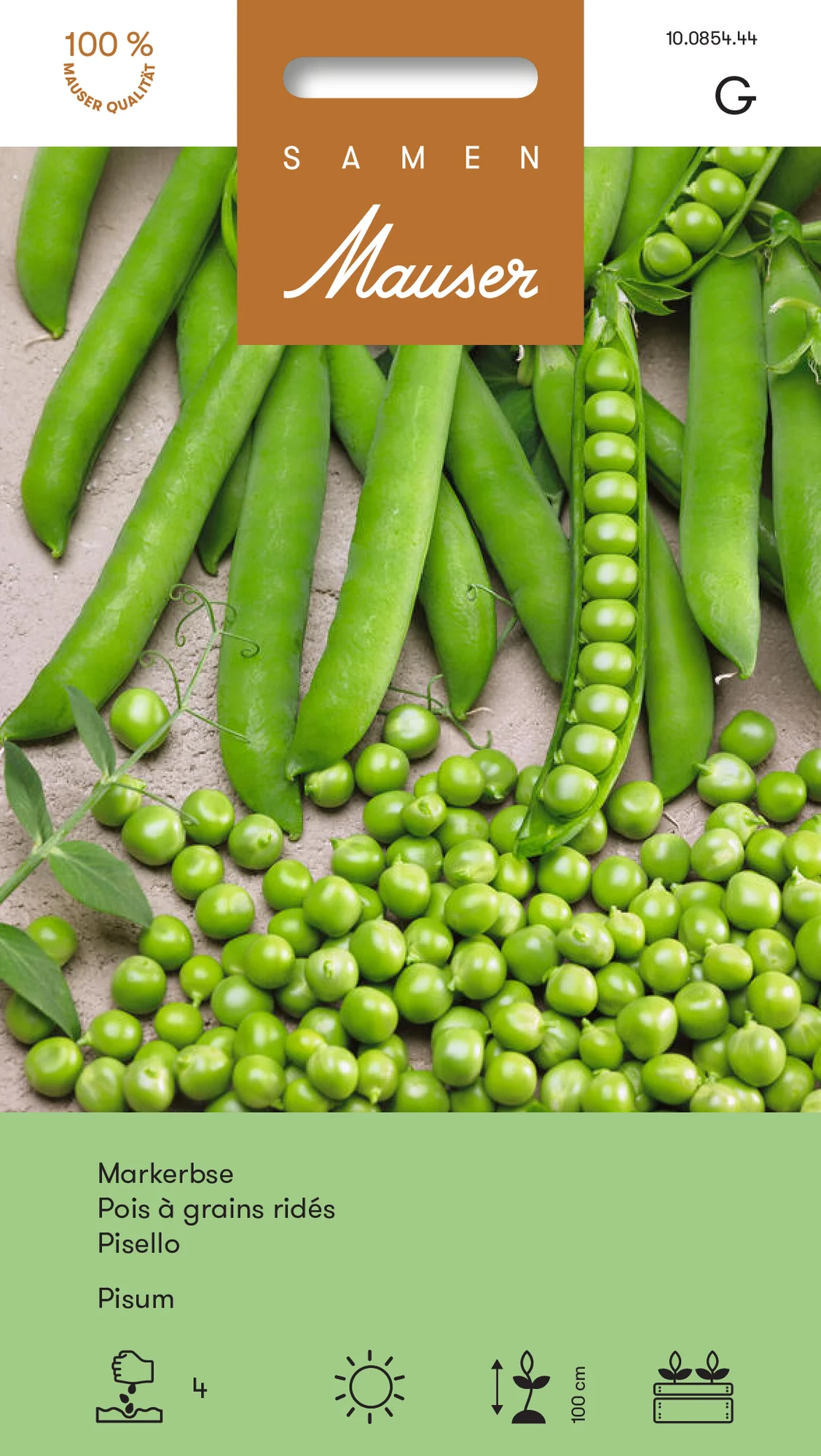 Pois à grain ridé Pisum PROFILINE