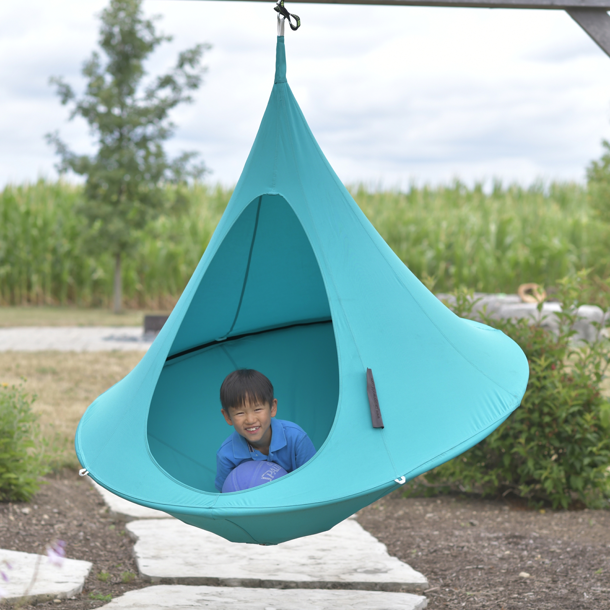 Cacoon double - Turquoise