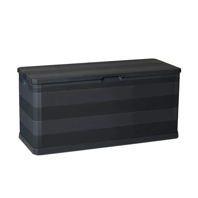Gartenbox Elegance 280 Liter - Schwarz