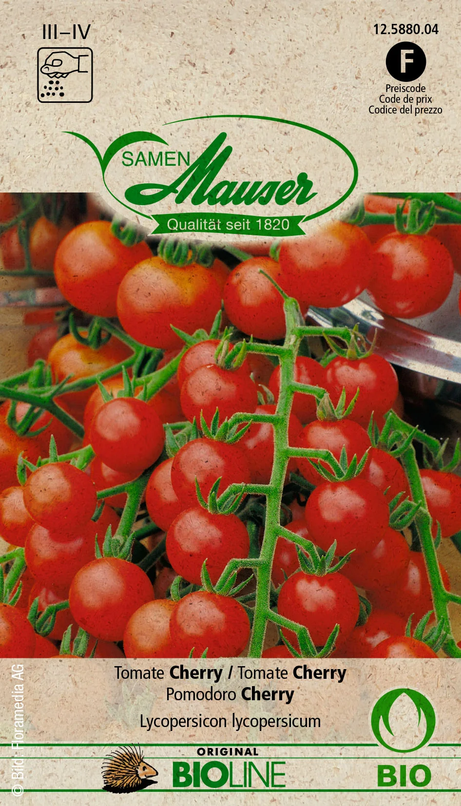 Bourgeon Bio Tomate Cherry