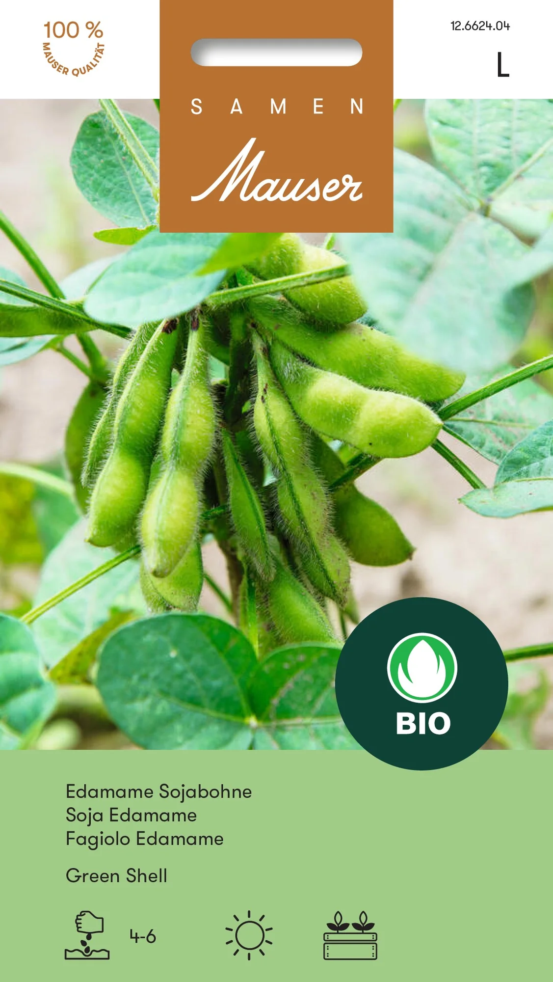 BIO Soja Edamame Green Shell