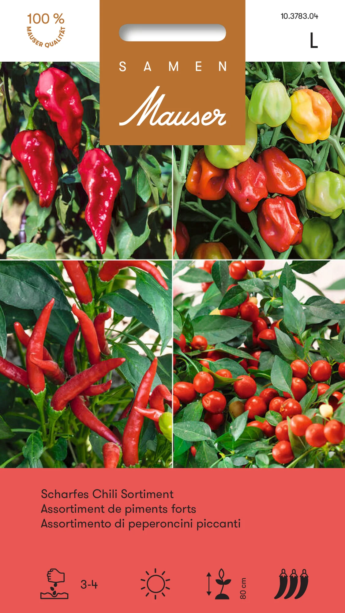 Scharfes Chili Sortiment