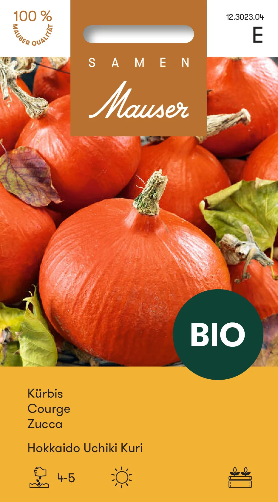 BIO Courge Hokkaido Uchiki Kuri