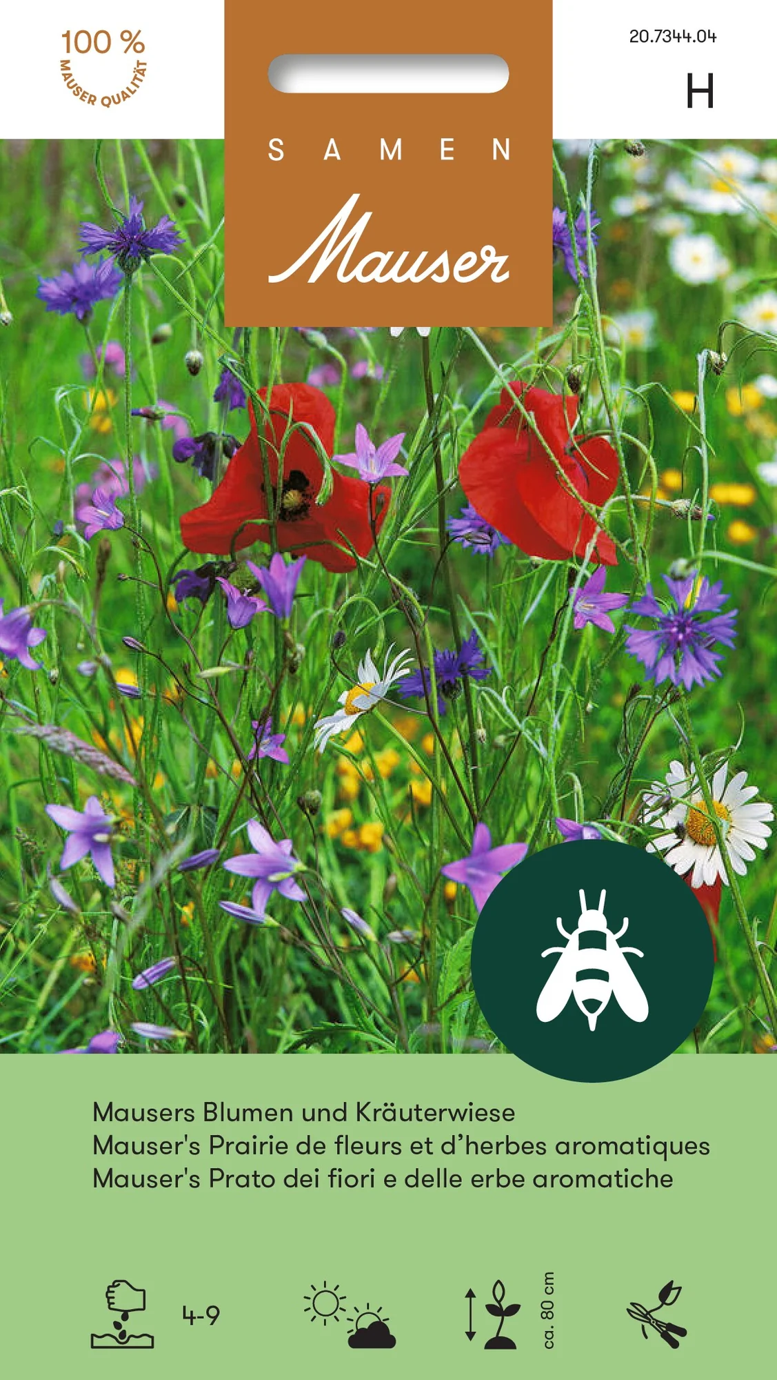 Prairie de fleurs et d’herbes aromatiques de Mauser