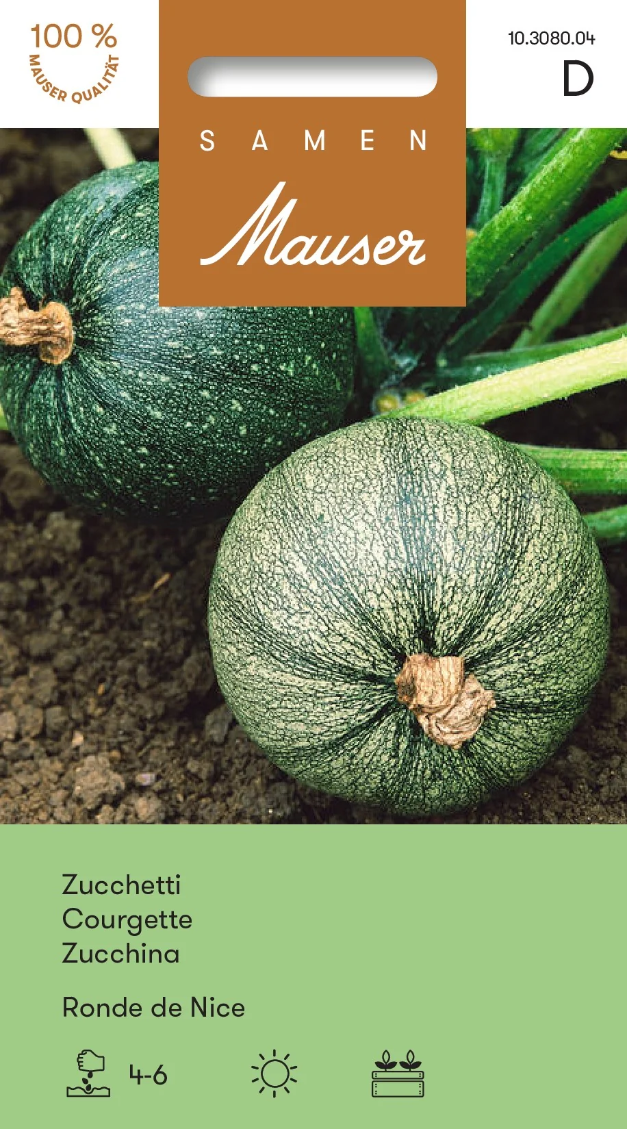 Courgette Ronde De Nice
