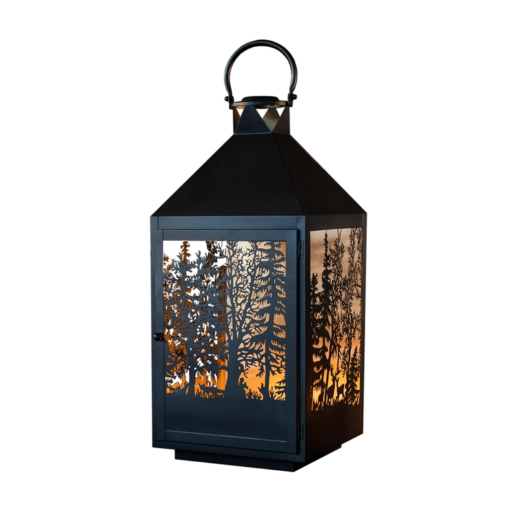 Lanterne "La Forêt" classique grande