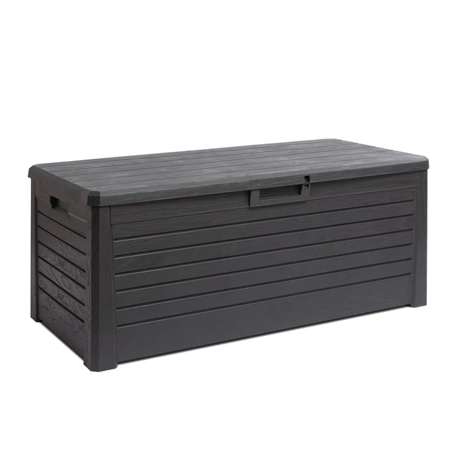 Gartenbox Florida 550 Liter - Dunkelanthrazit
