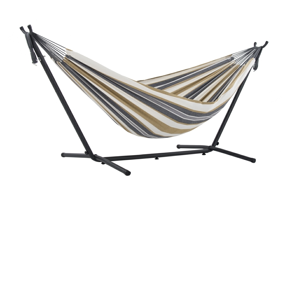 Hamac Brésilien 2 places avec support en acier - Desert Moon