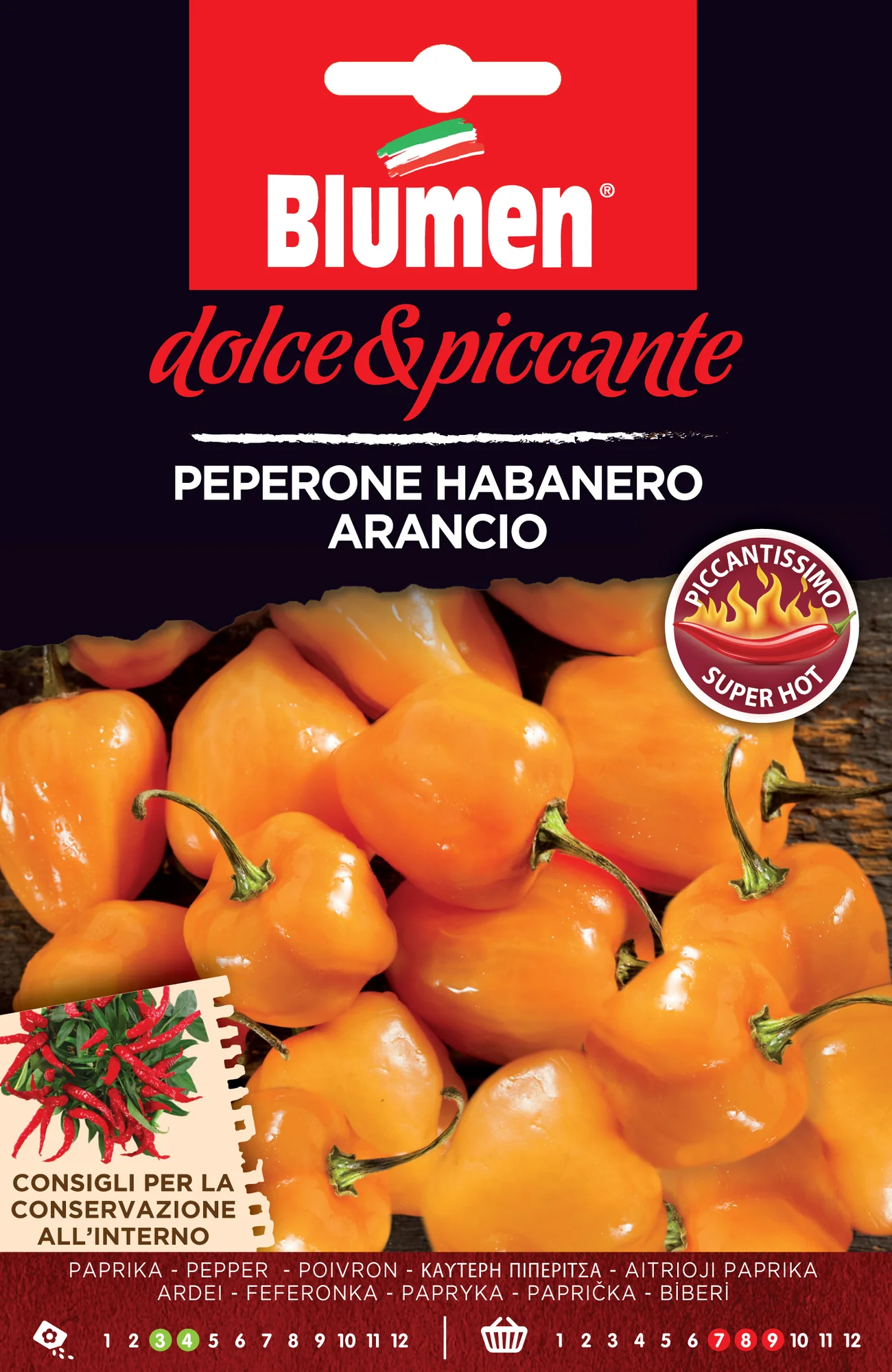 Chili Habanero arancio