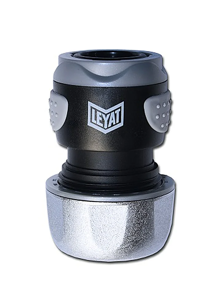 Raccord rapide Leyat LWS-34ACST avec anti-retour, 19 mm (3/4")