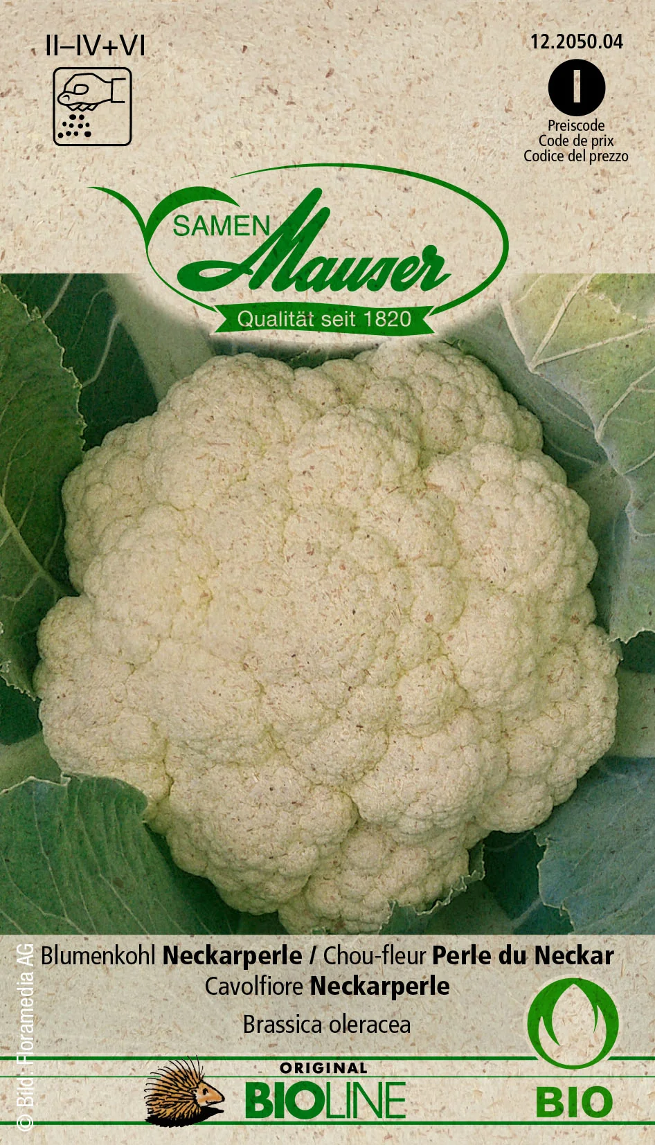 BIO Chou-fleur Perle du Neckar