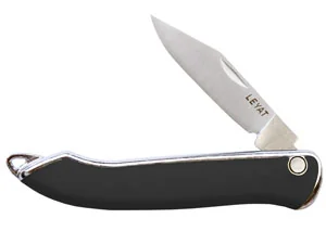 Couteau à bouturer LEYAT Happy Line SKTR-BK, noir, 110 mm