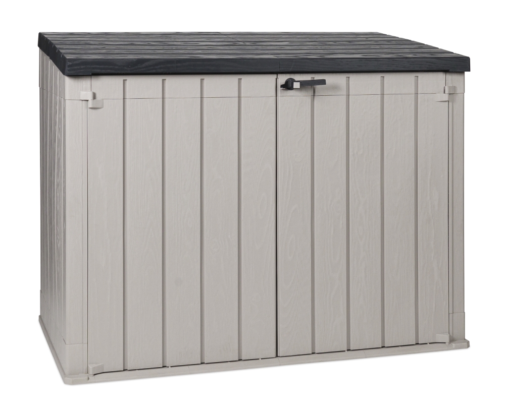 Gartenbox Storer Plus 2XL 2270 Liter - Taupegrau | Dunkelanthrazit