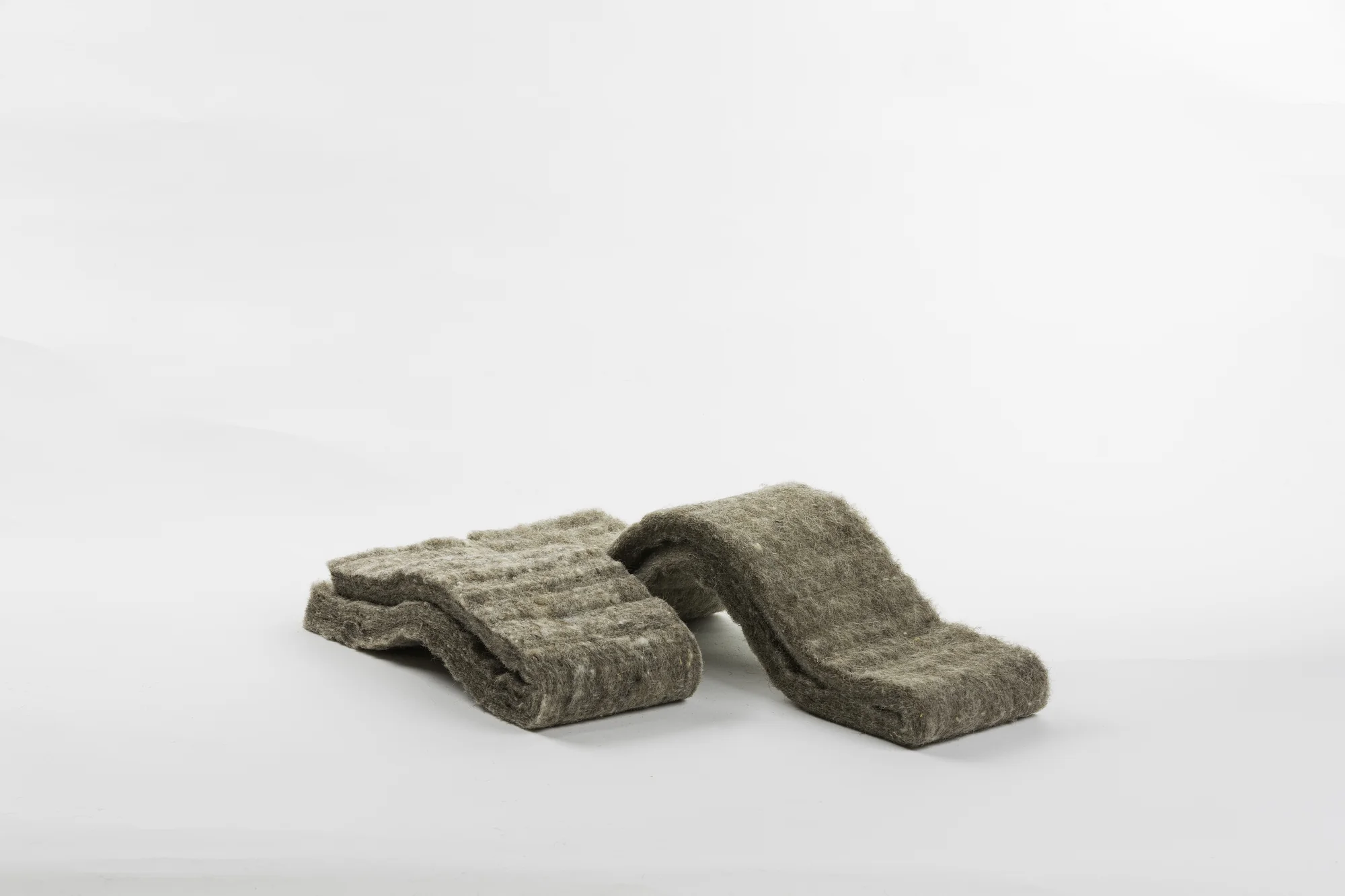 GardenWool Wasserspeichervlies aus Schafwolle für Balkonkästen, 40 × 11,5 cm