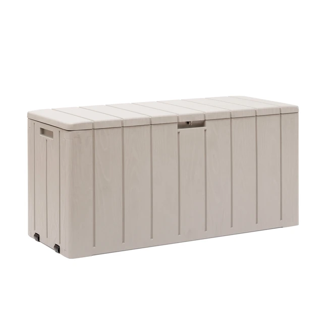 Gartenbox Bravo 270 Liter - Warmgrau