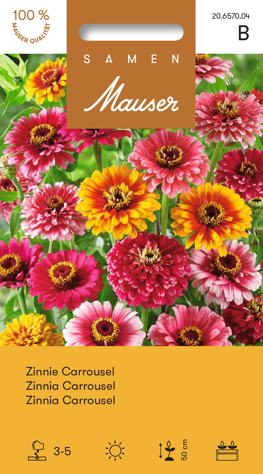 Zinnia Carrousel