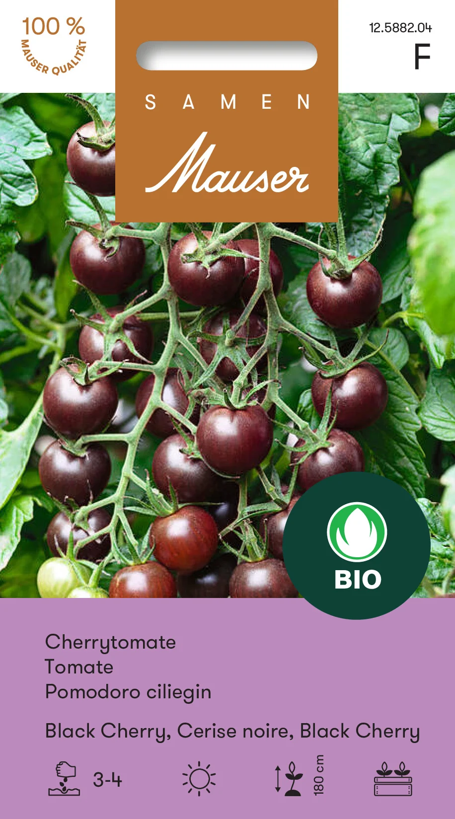Bourgeon Bio Tomate cerise Black Cherry