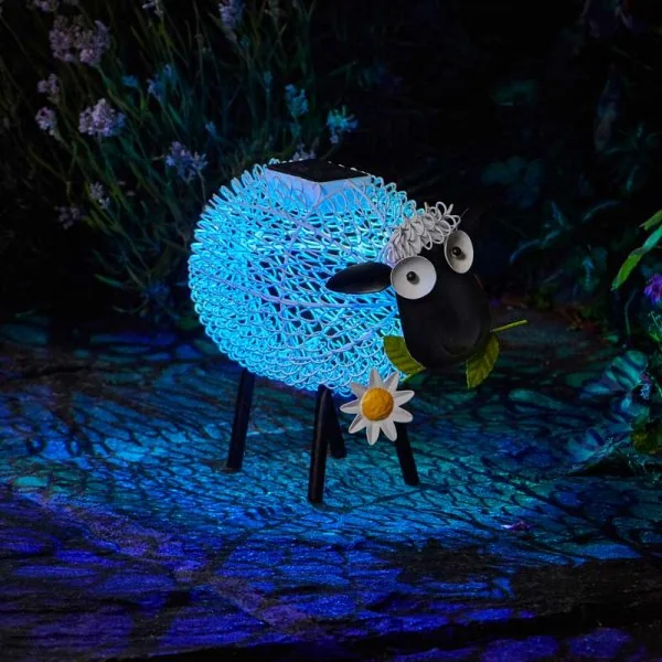 Mouton silhouette solaire Dolly en métal