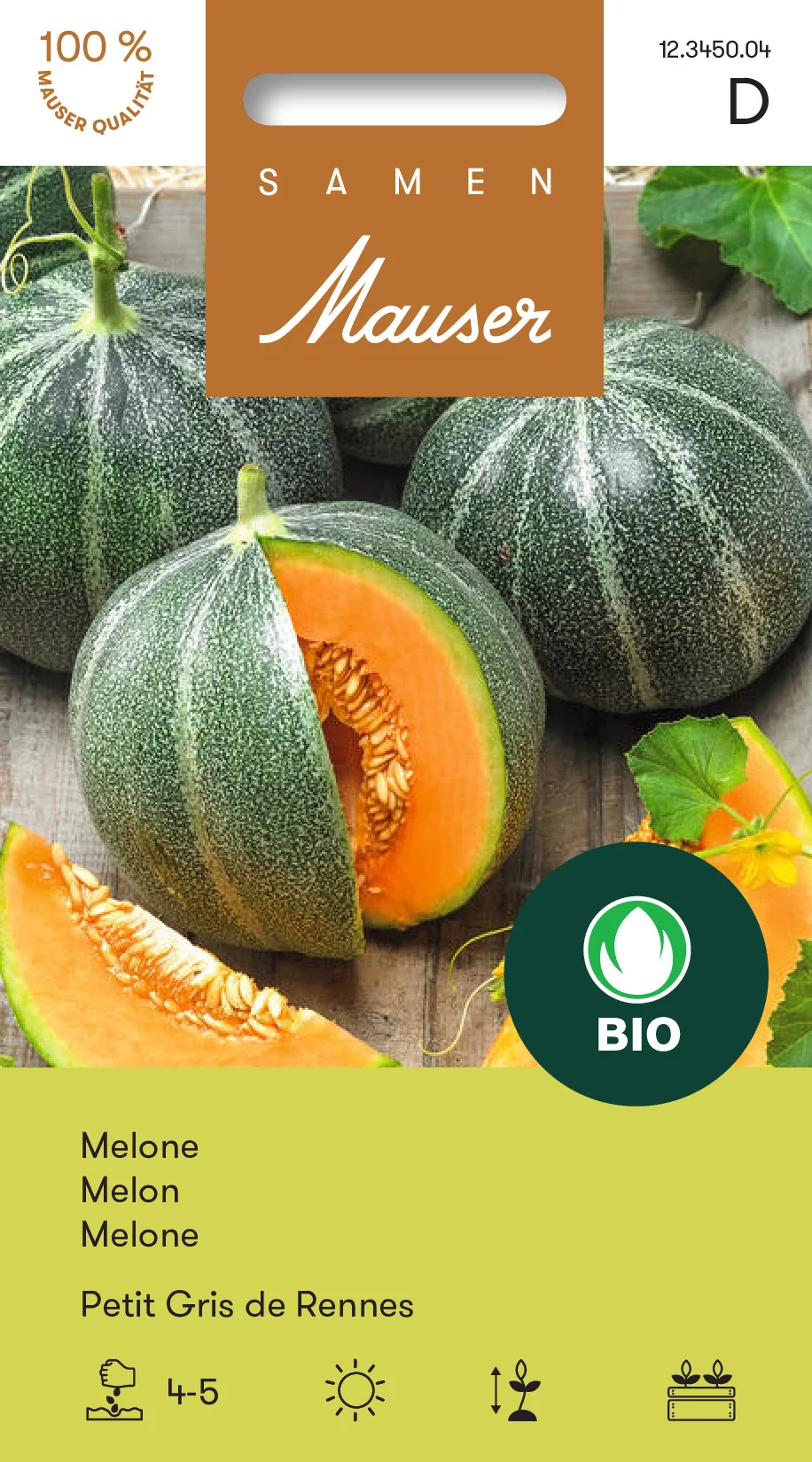 BIO Melon Petit Gris de Rennes