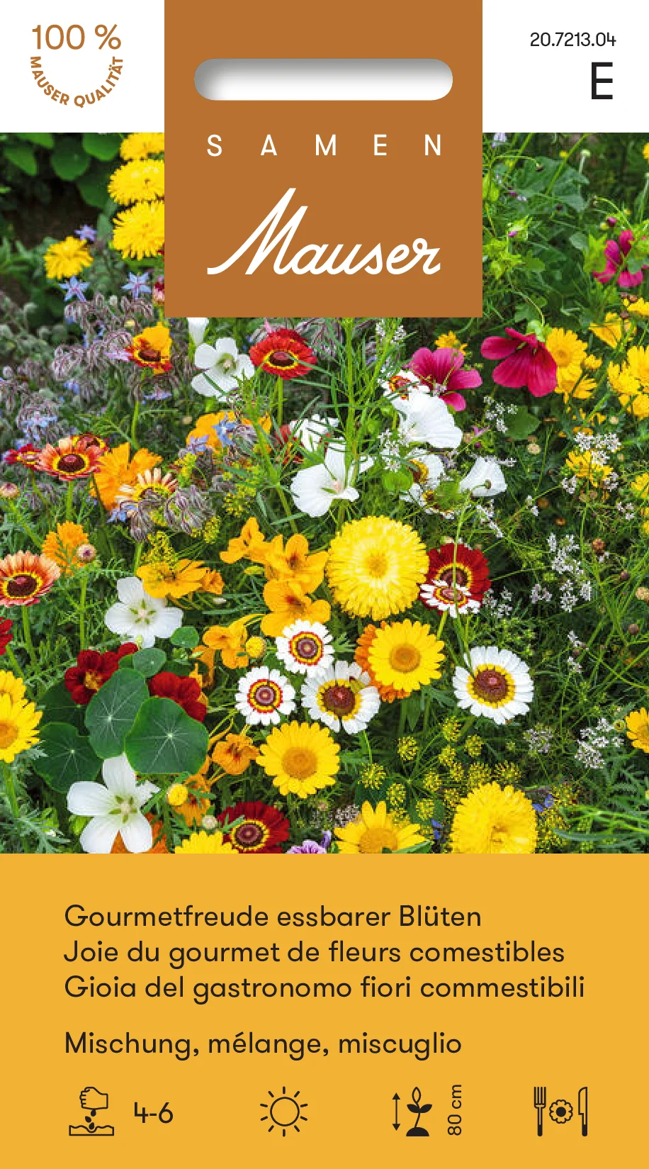 Joie du Gourmet mélange de fleurs comestibles