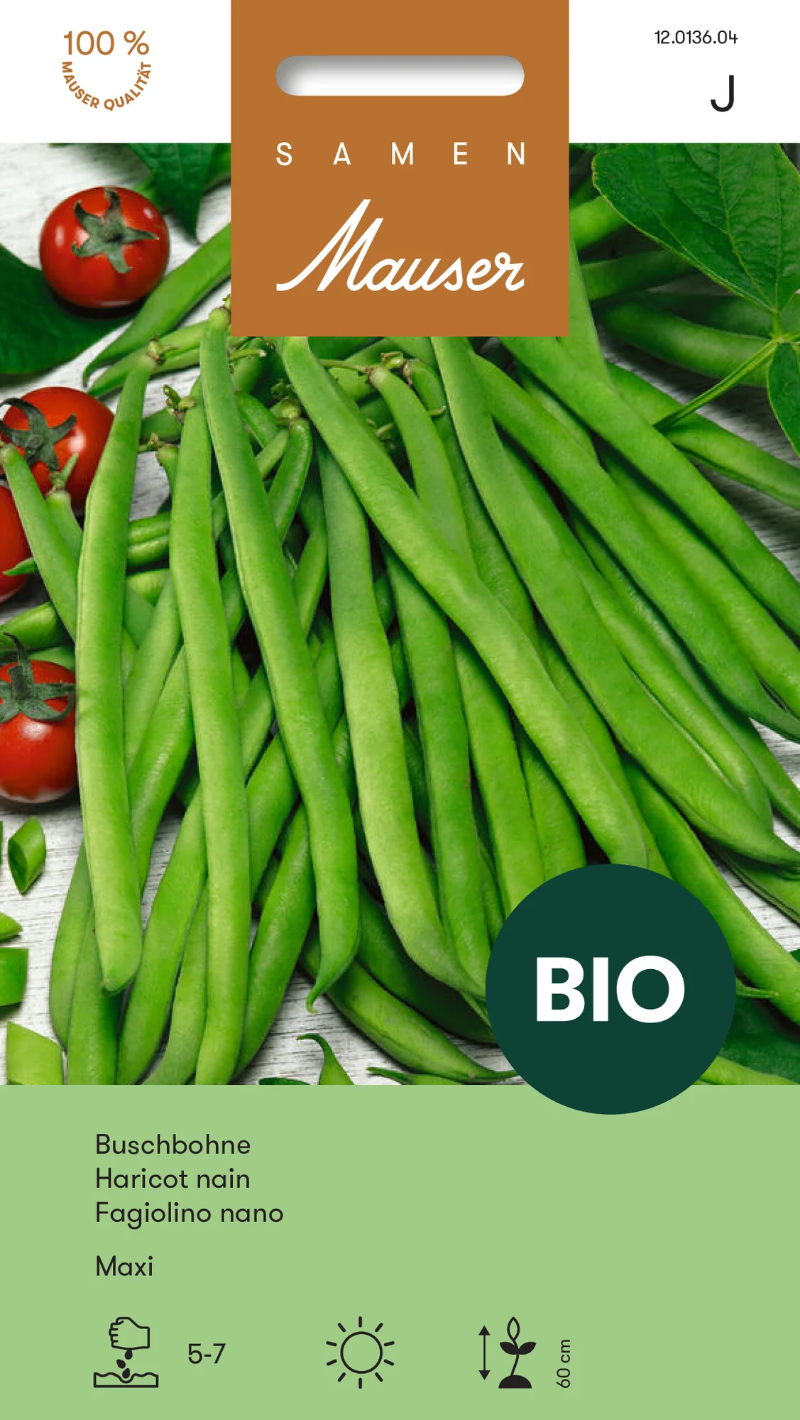 BIO Haricot nain Maxi