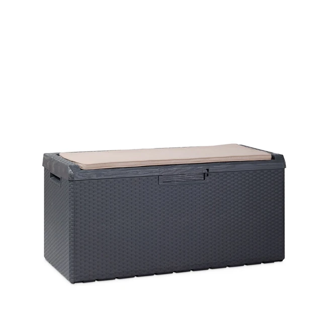 Gartenbox Portonovo 350 Liter - Dunkelanthrazit