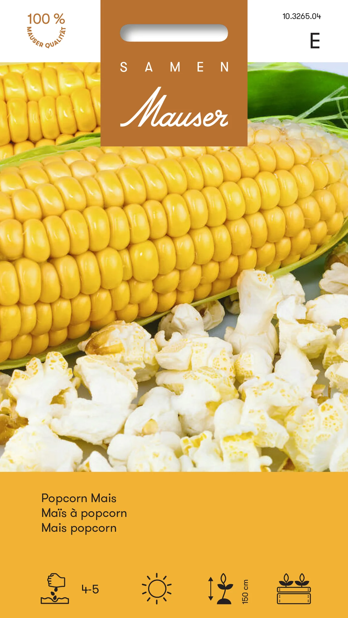 Maïs à popcorn