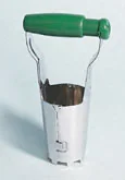 Plantoir à bulbes à déclencheur au pouce, métal et plastique, 23 × 12 × 7 cm