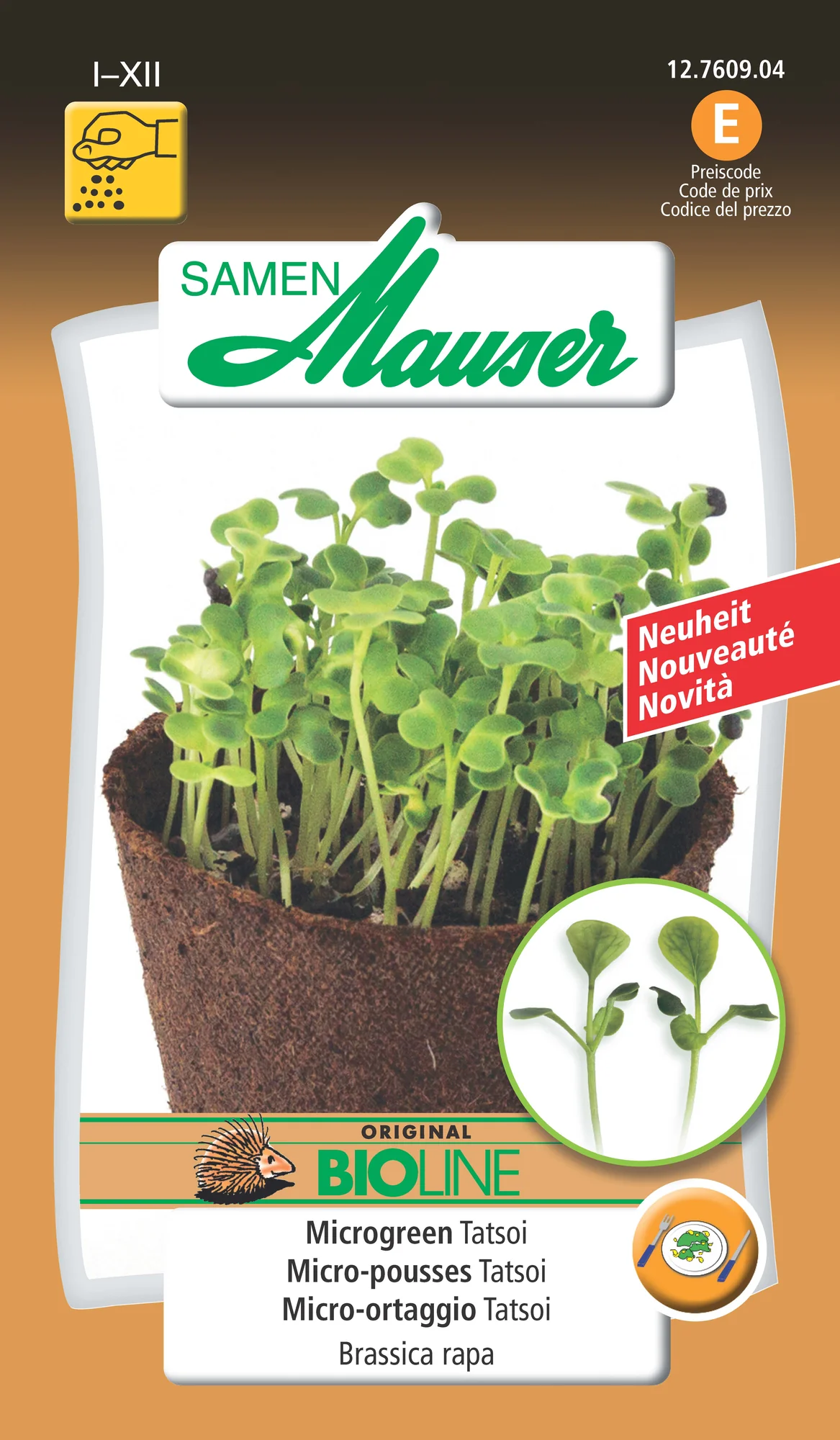 BIO-Micro-pousses Tatsoi
