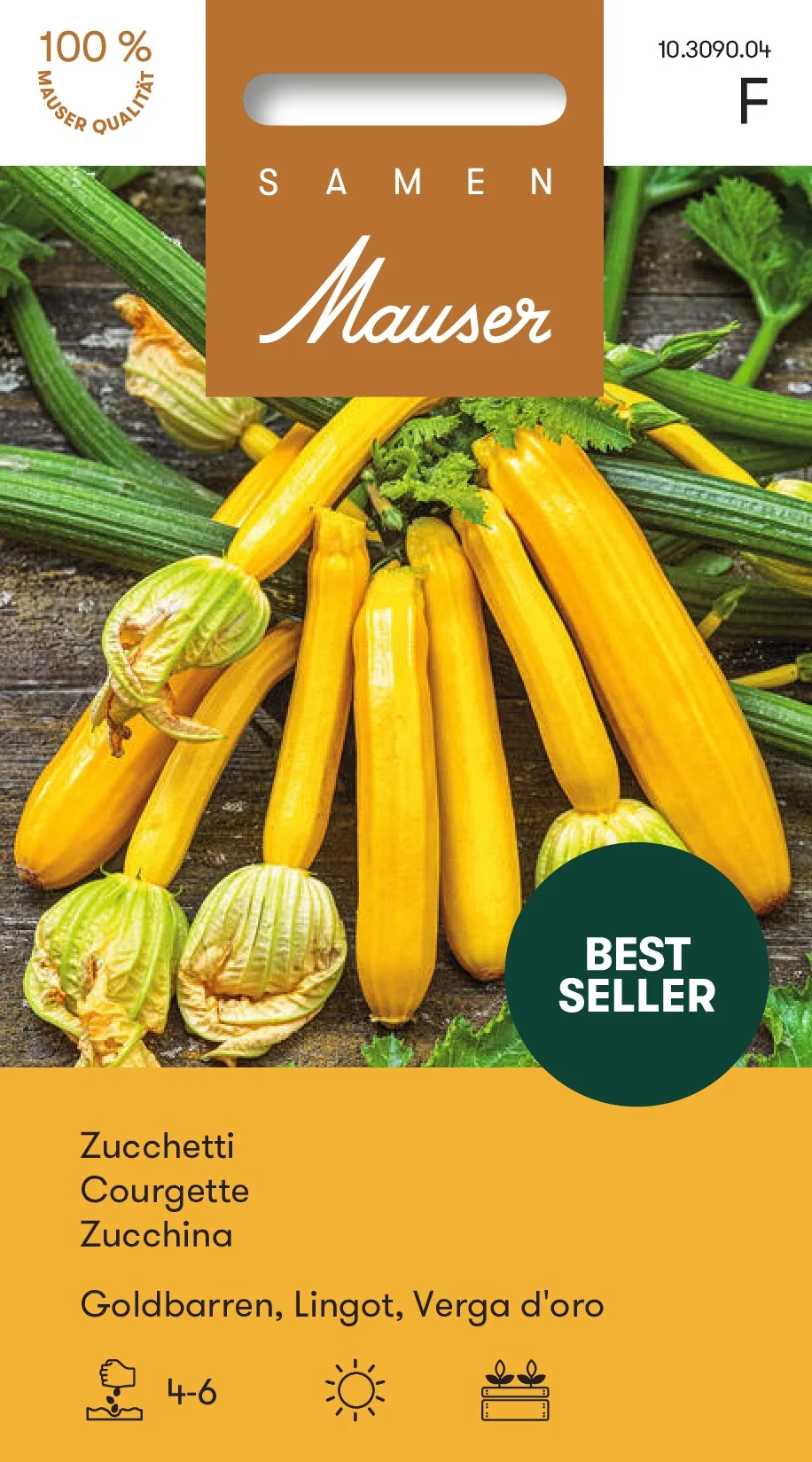 Courgette Goldbarren