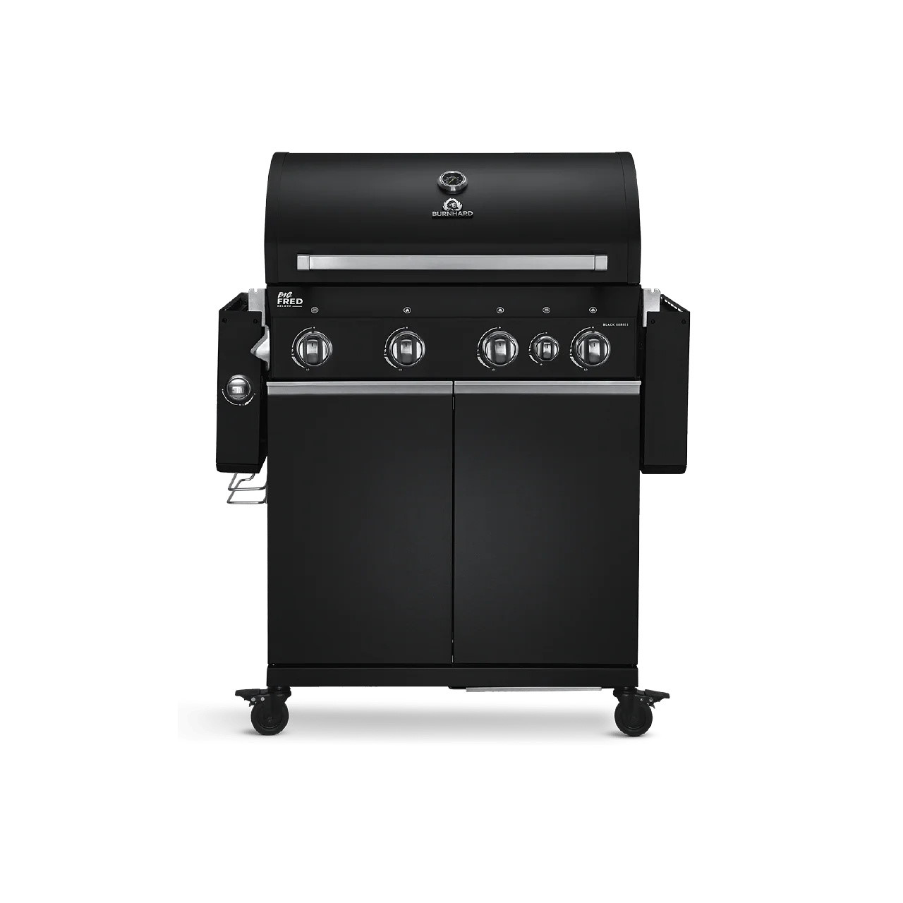 Big FRED Deluxe Black Edition Barbecue à gaz 4 brûleurs