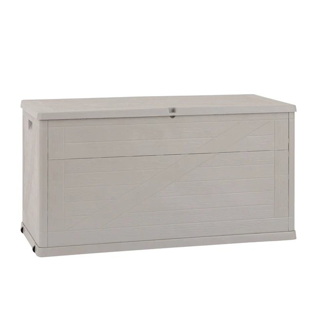 Gartenbox Wood 420 Liter - Warmgrau