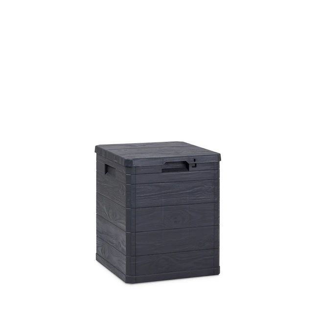Coffre de jardin 90 litres Woody - Anthracite foncé