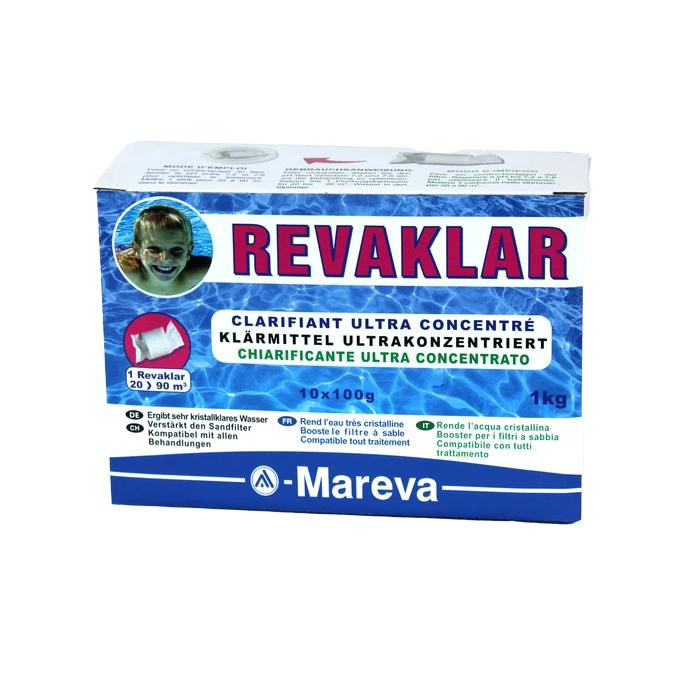 Cartouches clarifiantes Ultra Concentré Reva-Klar  1 KG