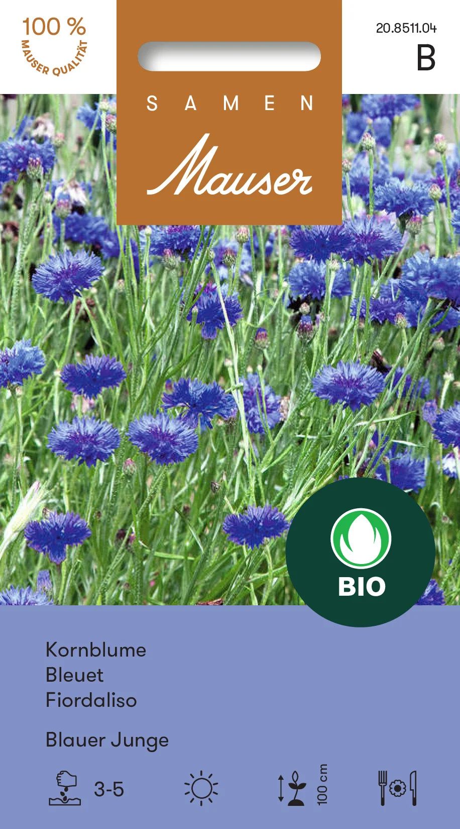 Bleuet Blauer Junge