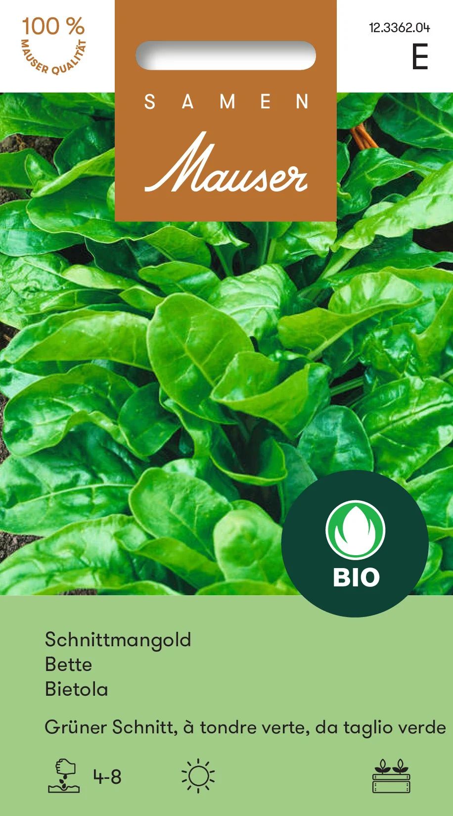 Bourgeon Bio Bette à tondre verte