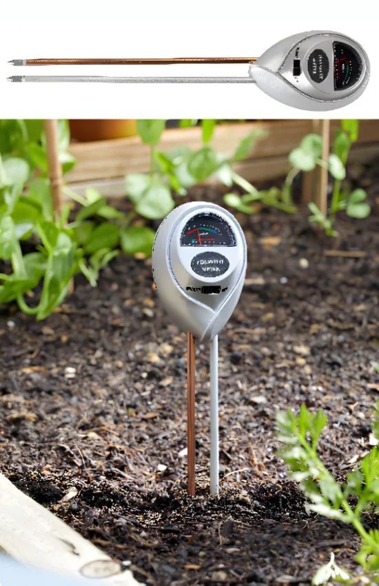 Feuchtigkeits + pH Meter