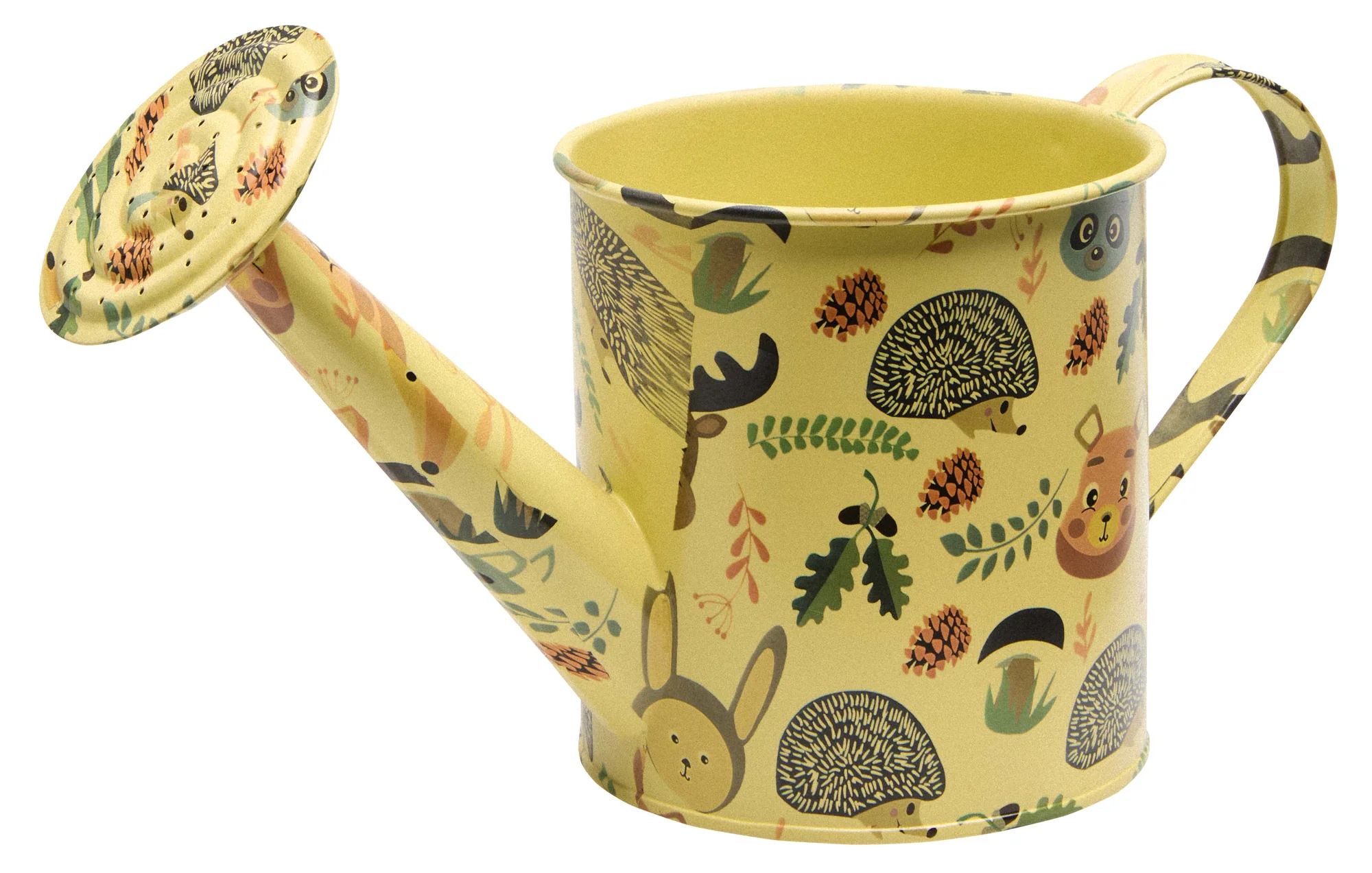 Arrosoir pour enfants en métal, motif animaux de la forêt
