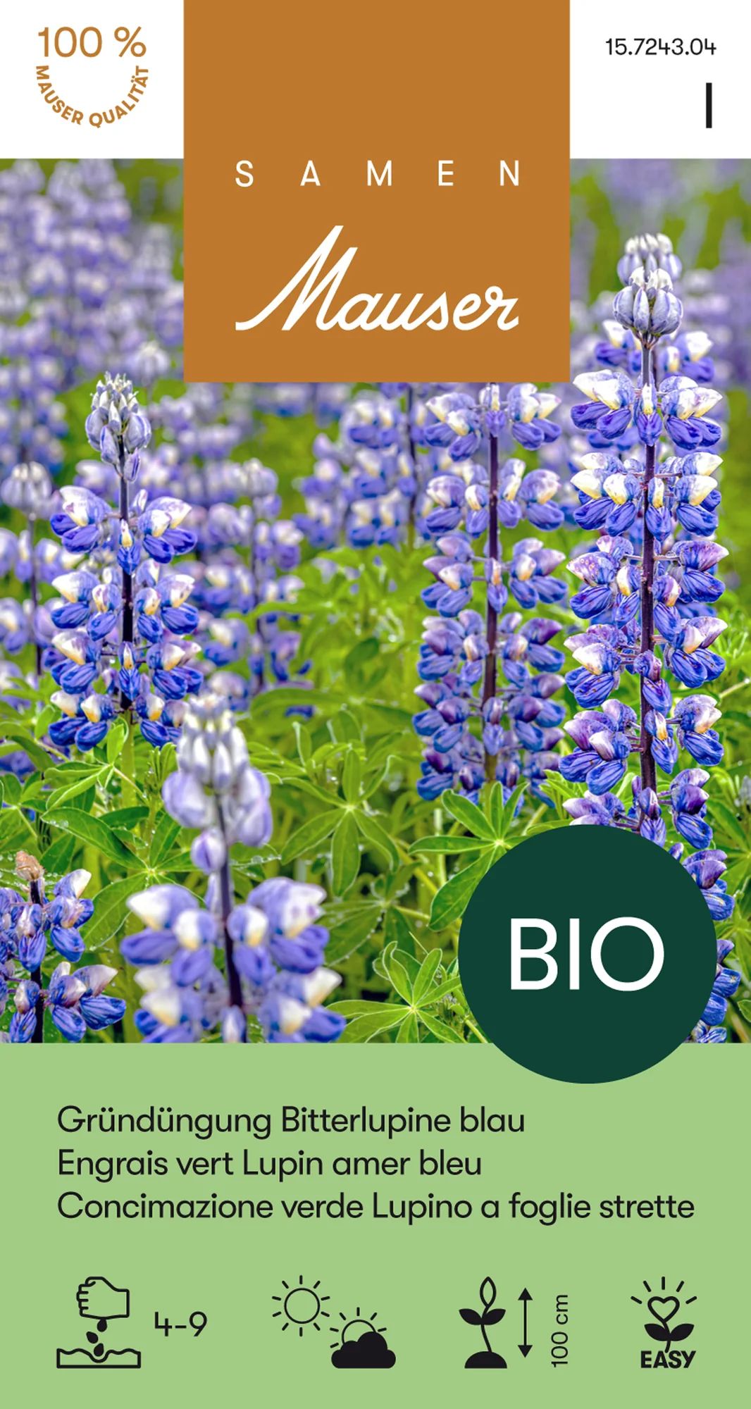 Engrais vert BIO Lupin amer, 300 g