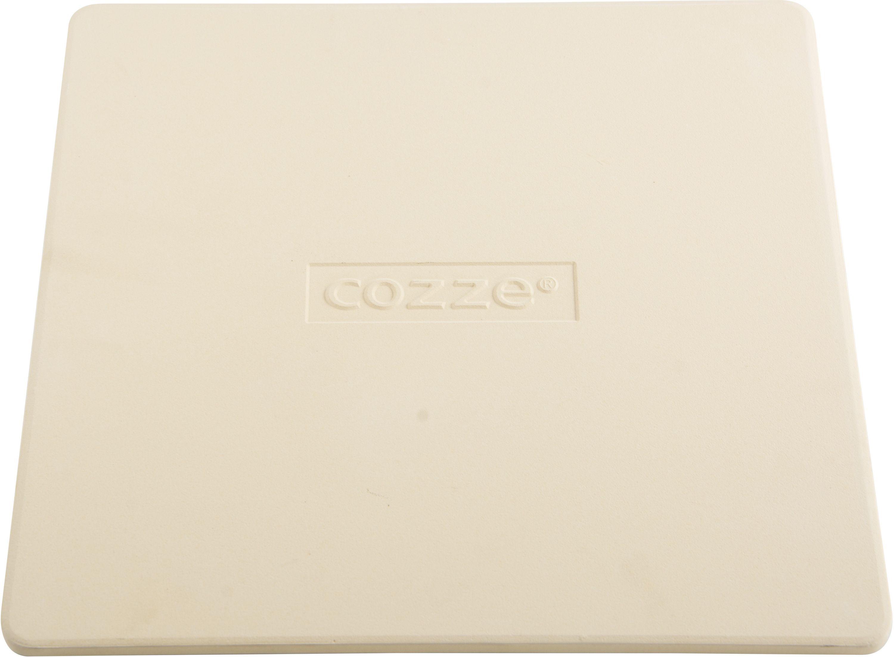 Pierre à pizza carrée en cordiérite – 34,5 × 34,5 cm