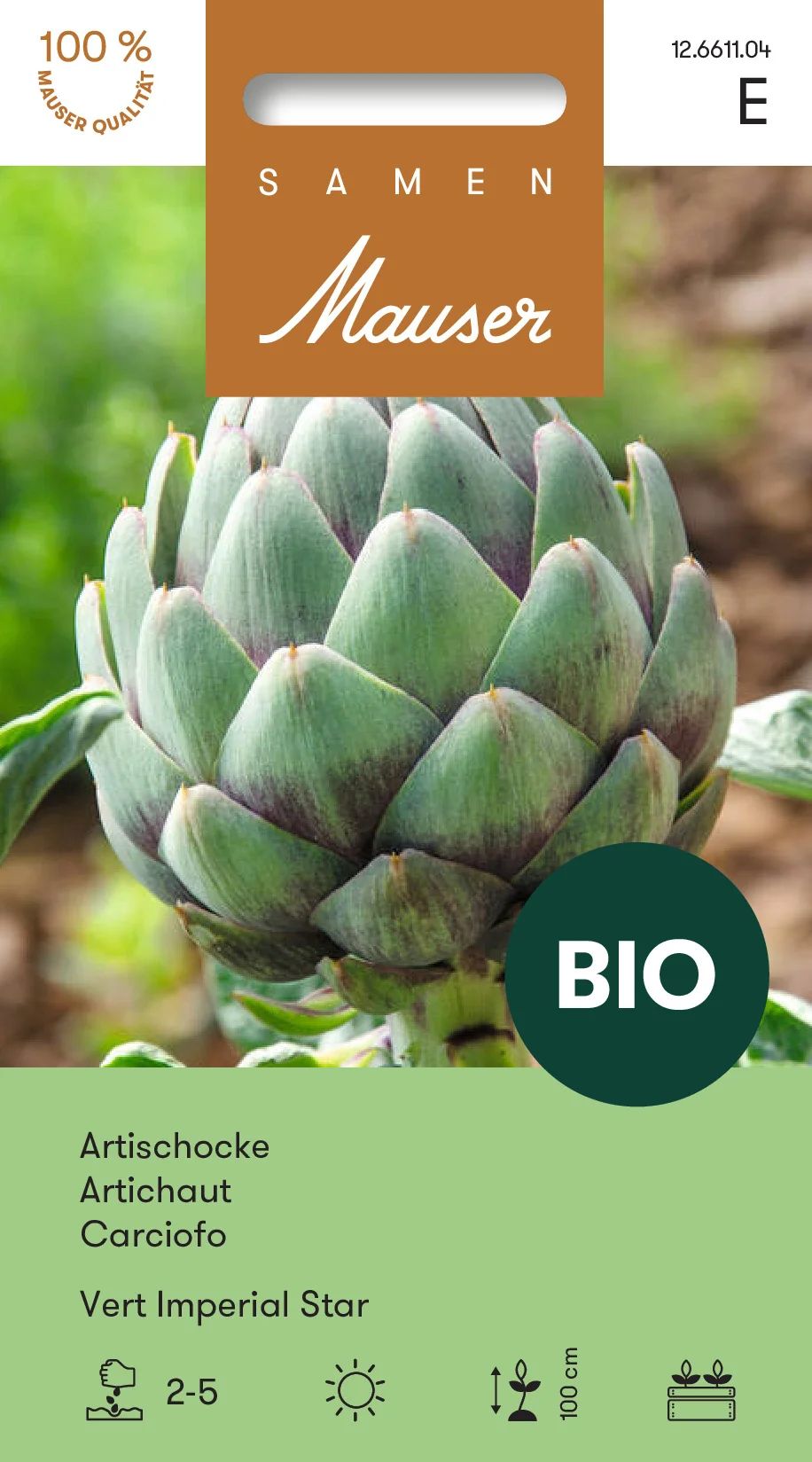 BIO Artichaut Vert Imperial Star