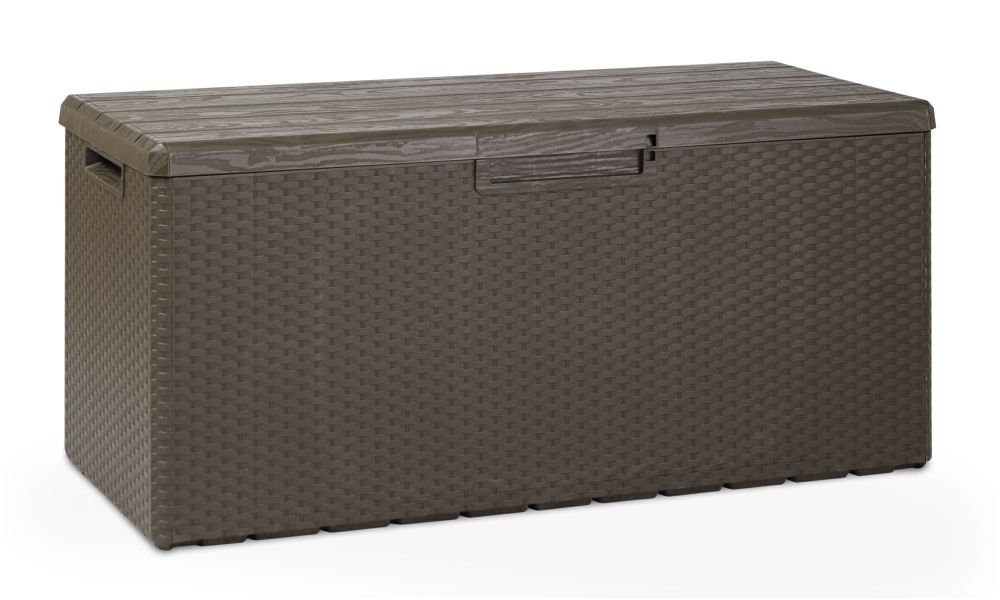 Coffre de jardin Portofino Plus 340 litres - Brun