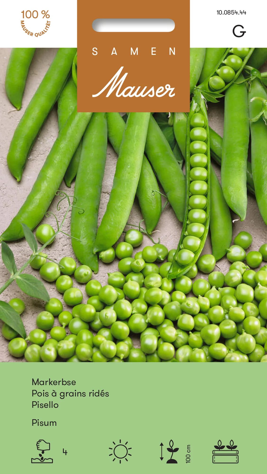 Pois à grain ridé Pisum PROFILINE