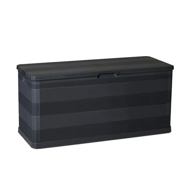 Coffre de jardin Elegance 280 litres - Noir