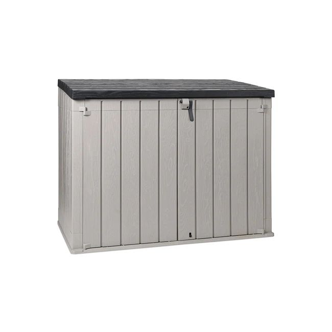 Coffre de jardin Stora Way Plus 2XL 2270 litres - Gris taupe | anthracite foncé